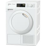 TDB130WP Eco Miele Free-standing 7.0kg Tumble Dryer in Lotus white - Image 1
