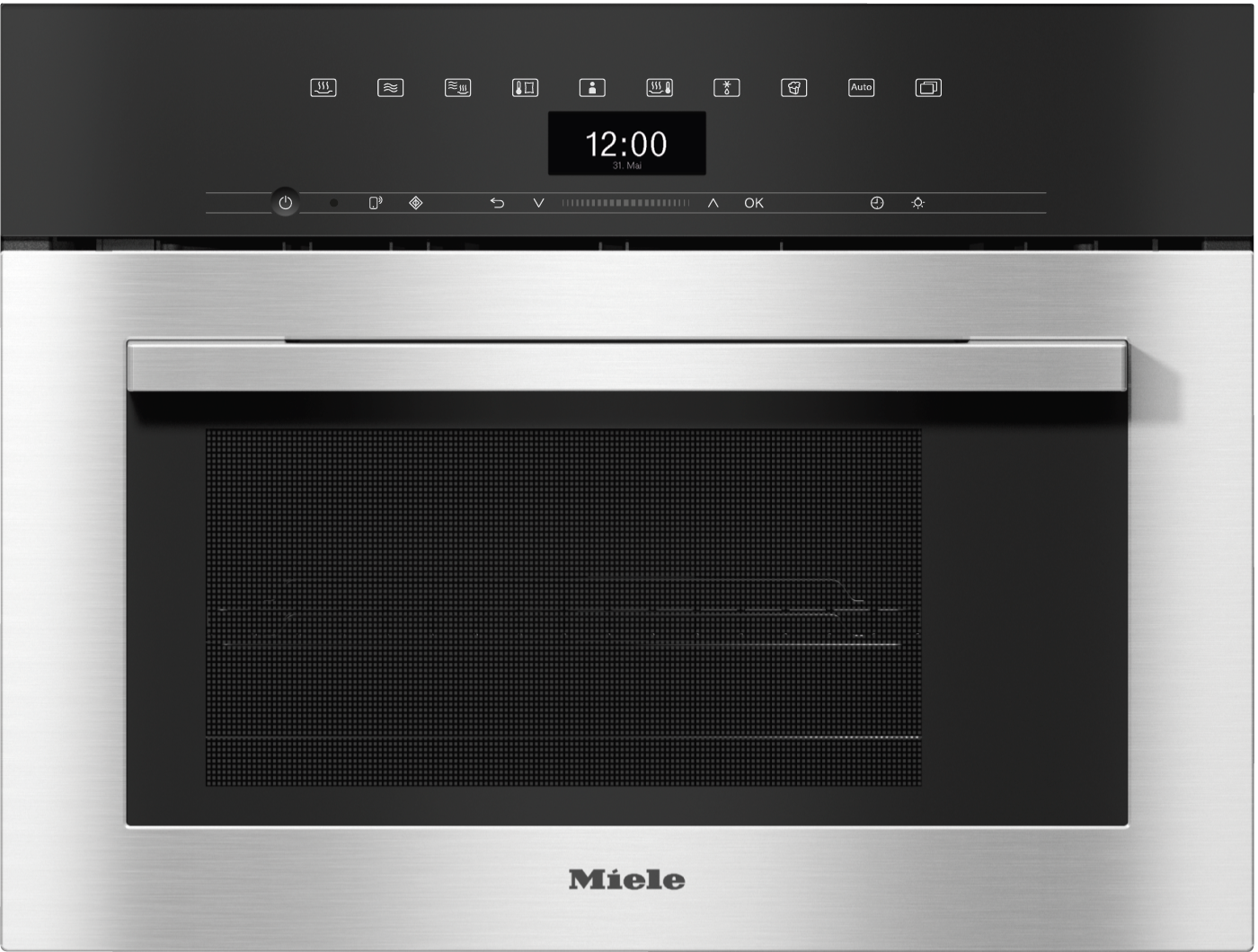 DGM 7340 Miele Builtin Combi Steam Oven in Stainless steel/Clean Steel