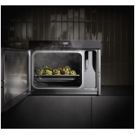 DG 6001 GourmetStar Miele Free-standing Steam Oven in Obsidian black - Image 3